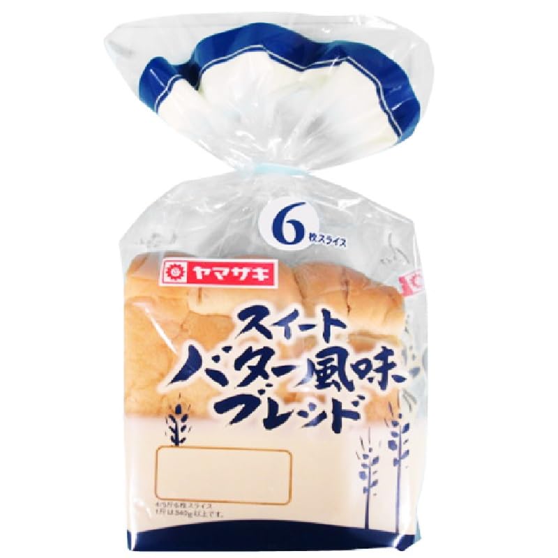 Amazon.co.jp: Yamazaki Bread Sweet Butter Flavored Bread, 6