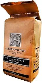 Farinha de Trigo Integral Artesanal 1kg Fazenda Vargem