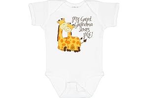 My Great Grandma Loves Me Baby Bodysuit: Perfect Announcement Present