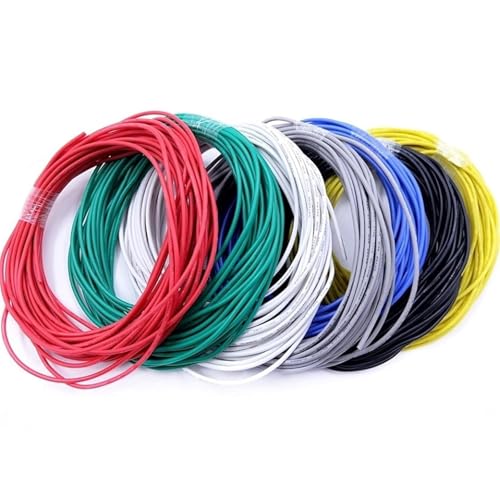 Cable electrónico LED para iluminación de hogar, conductor flexible gris 10m 6