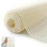 Jerhyun Sottopiede per Tappeti Antiscivolo Tagliabile, Sottotappeto Antiscivolo Adatto Soggiorni, Camere da Lletto, Sale da Pranzo Balconi(80x160cm)