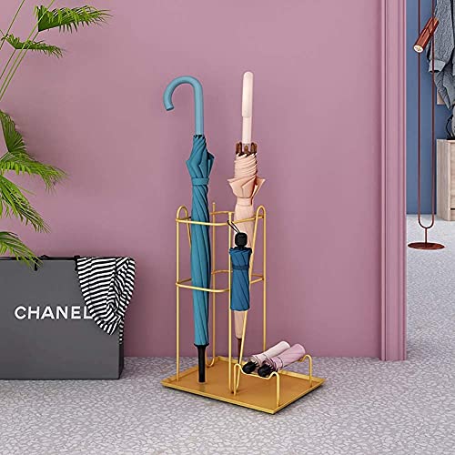 Porte-parapluie à séchage rapide en métal avec bac de récupération - 3