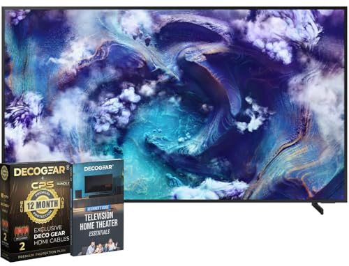 Samsung 75 Neo QLED 8K QN900F Smart TV (2025) Vision AI Motion Xcelerator 165Hz Glare-Free Bundle with CPS Exclusive 1-Year Protection & Deco Gear Complete Home Theater Beginners Guidebook