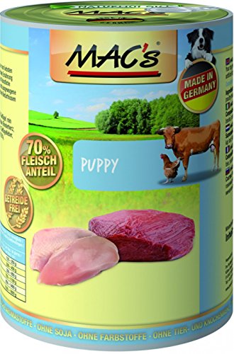 Produktbild von MAC's Dog Puppy Huhn & Kalb - 6 x 400 g