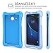 MoKo Samsung Galaxy Tab A 7.0 Case - Kids Friendly Ultra Light Weight Shock Proof Super Protective Cover Case for Samsung Galaxy Tab A 7.0 Inch Tablet 2016 Release (SM-T280/SM-T285 Version ONLY), BLUE