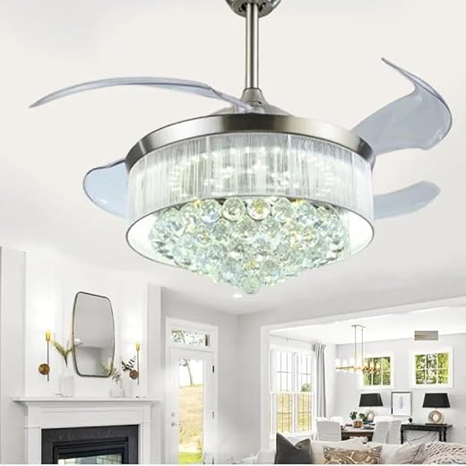 LIGHT ART STUDIO Herons With lamp Ceiling Fan 38W BLDC Mot