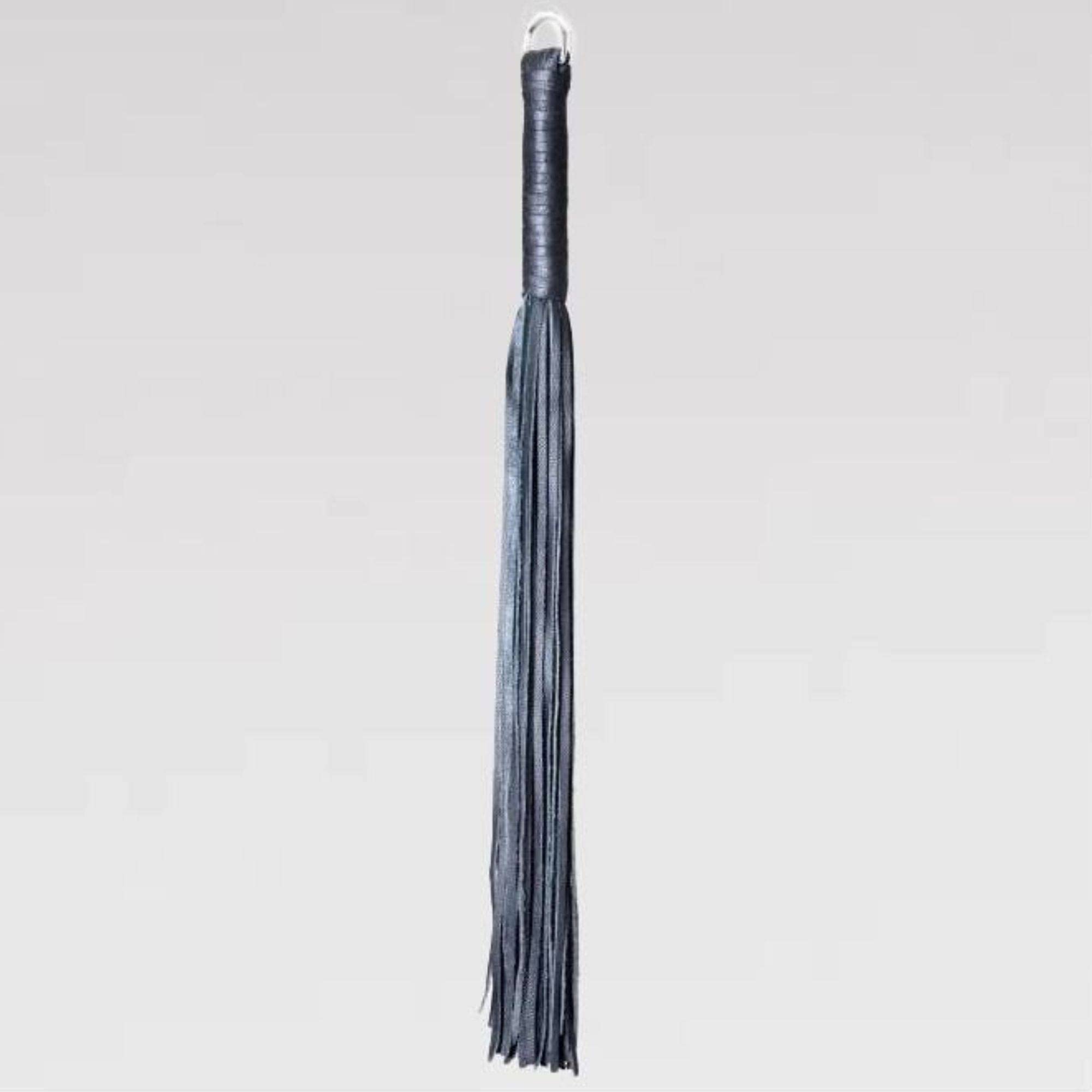 Dèmonia - Martinet 48 Lanières en Cuir Doux pour débutant au BDSM - 60 cm