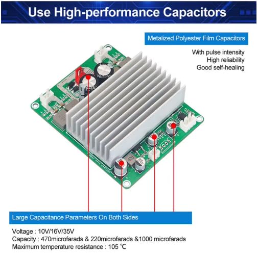 Image of VIRE-2C150 V1.0 | 150W*2 Dual Channel Pure Rear Stage Digital Amplifier Board TPA3221 Class D | DC 12V-24V Power | High Power Subwoofer AMP for DIY Speaker, Car Audio, Home Theater, Robotics