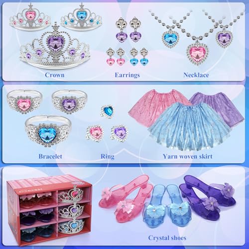 Disfraz de princesa para niñas con accesorios miniatura 2