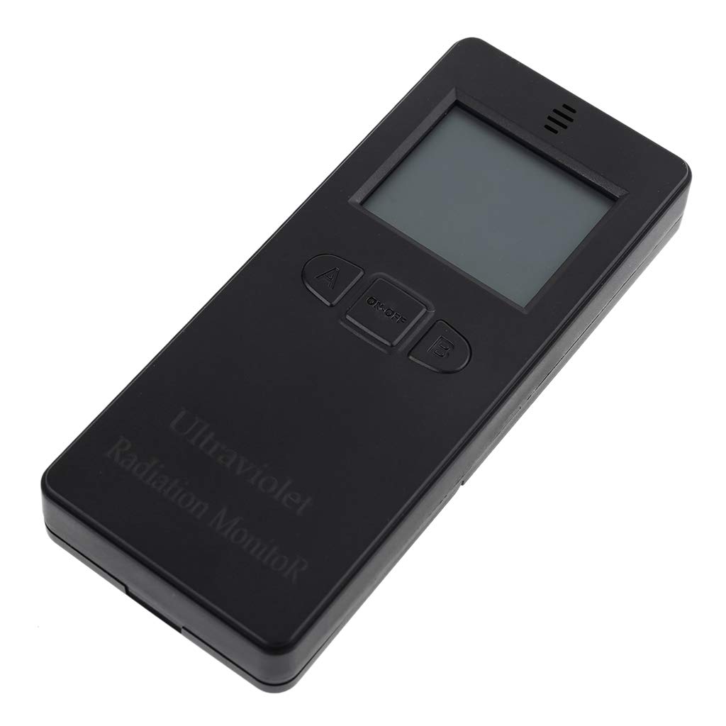 Rilevatore di Radiazioni ultraviolette UV UVI Meter Radiometer Tester con termometro