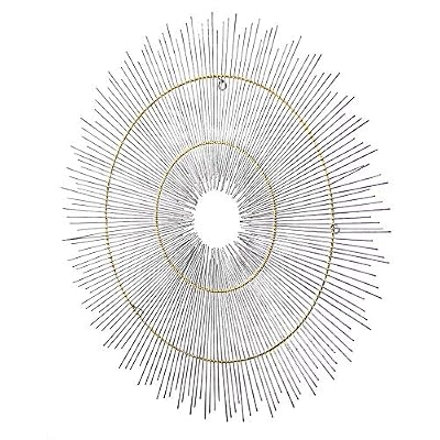 Metal Sunburst Wall Hanging