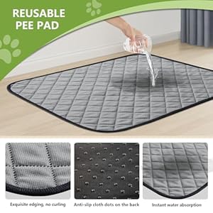 35.4 x 24in Dog Grass Pad with Tray for Indoor/Outdoor Large Dog Potty Training, Dog Litter Box is a Complete Potty System, Grass Pee Pads for Dogs with Tray is Reusable and Easy to Clean