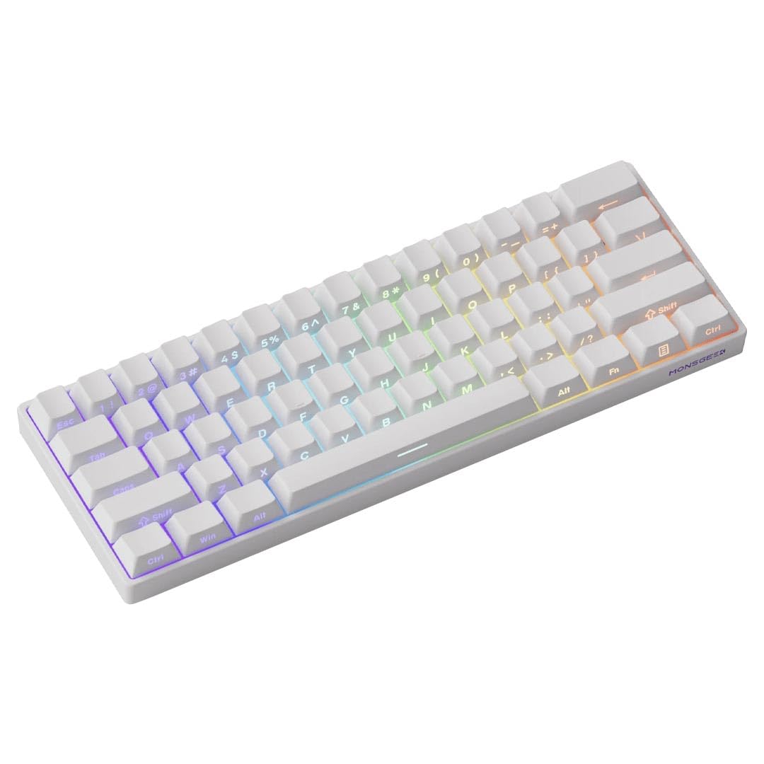 Amazon | MonsGeek FUN60 Pro SP 英語配列 無線対応モデル 0.01mm