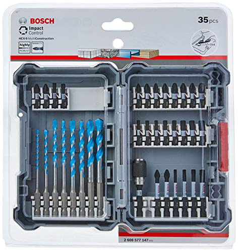 BOSCH 2608577147 - Set profesional: MultiConstruction,puntas Impact: 35 ud