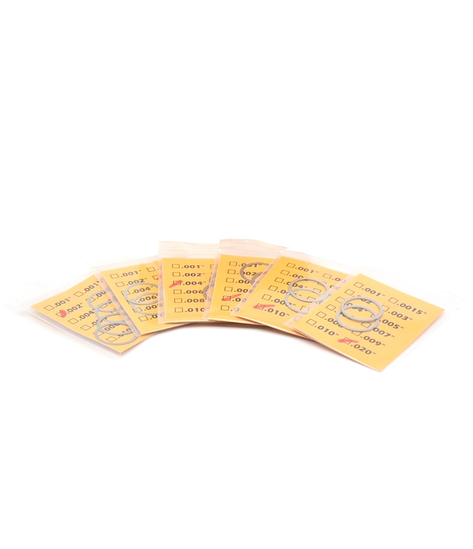 Lot de 20 cales à barillet 5/8 x 24 pour calage et alignement de frein de bouche 308 7.62 300BLK .30 Calibre