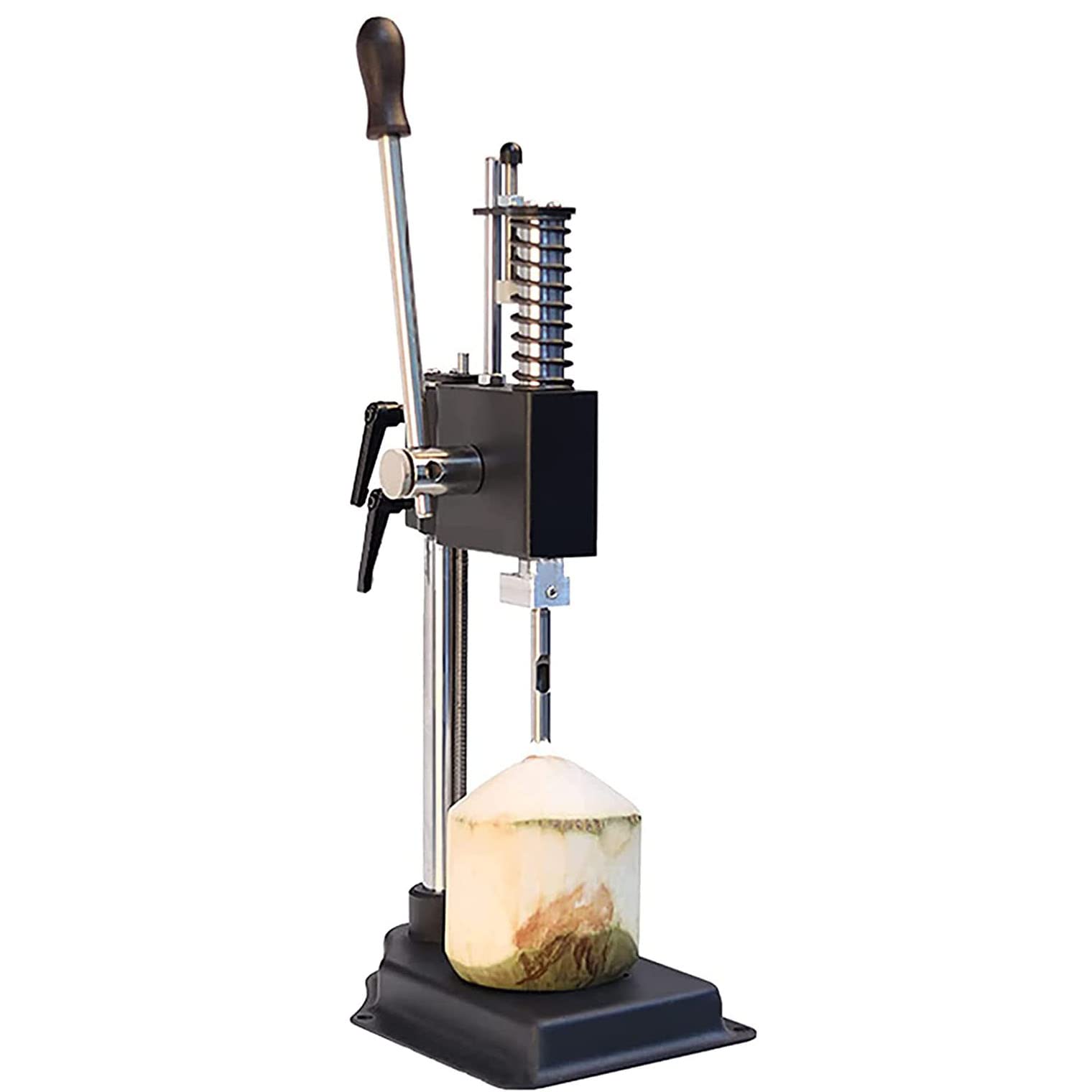 AYCDL Adjustable Coconut Opener Tool,Vertical Coconut Opening Machine,Quickly Open Coconut in 2 Seconds for Young/Tender Coconut