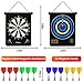 Gitus Magnetic Dart Board Indoor Outdoor Games for Kids with 12 Darts, Gifts for Teenage Boys Teen Boy Gift Ideas Gifts for Boys 8 9 10 11 12 13 14 Years Old Game Room Decor