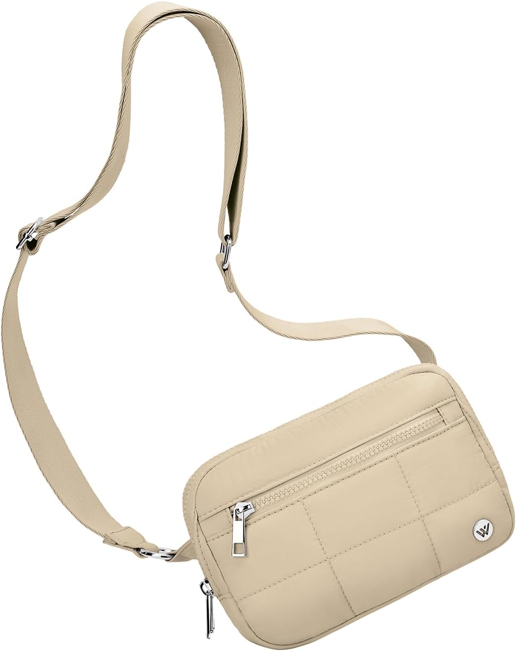 WESTBRONCO Small Crossbody Bags for Women Nylon with Adjustable Strap, Zipper Crossbody Purse, 1L Shoulder Bag for Travel - Image 6