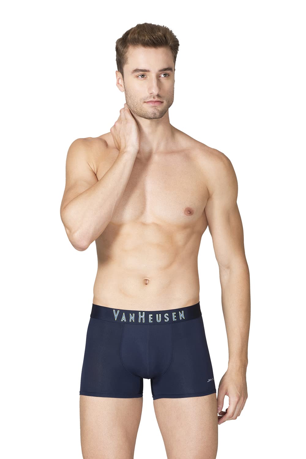 Van Heusen Men Breathable AIR Series Active Trunk - Microfibre Elastane - Swift Dry, High Stretch Mesh