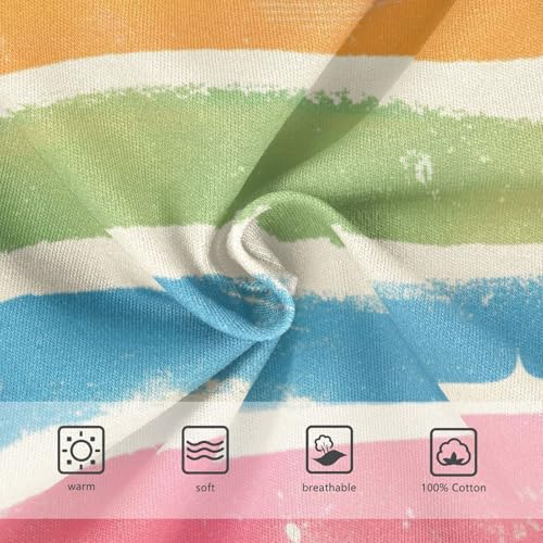 KLL Glitter Rainbow Pride Toddler Boys Cotton Briefs Cute Children Undies3