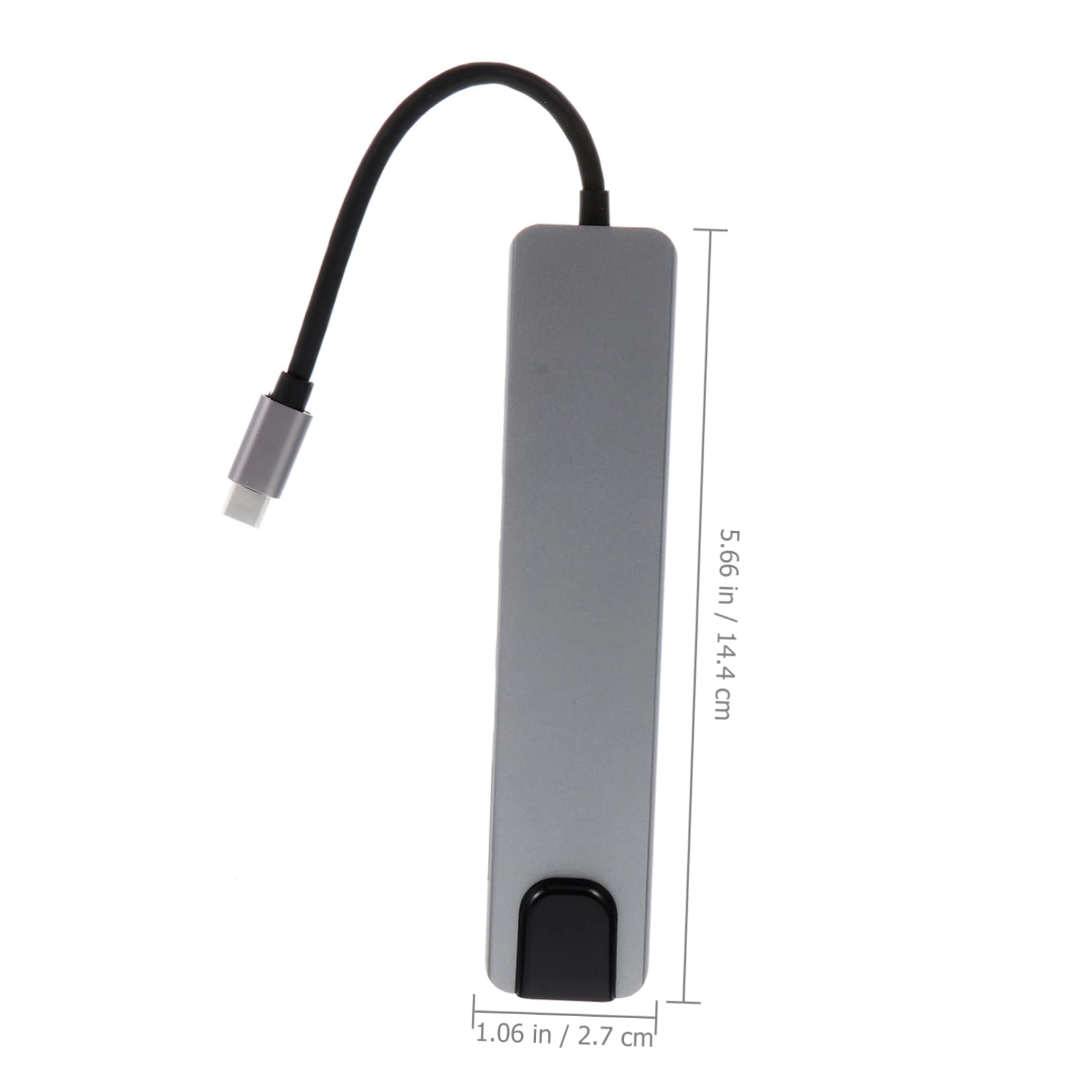 Concentrador USB Tipo c Adaptador De Pequeño y Compacto Fácil De Usar Compatible Móviles y Pc