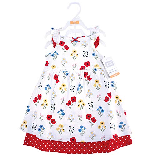 Hudson Baby baby-girls Cotton Dresses and LeggingsCasual Dress2