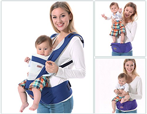 DorkasDE babydrager draagriem ademend babydrager buikdrager rugdrager en heupdrager 4-in-1 omkeerbaar babydrager (3 – 10… - Image 3