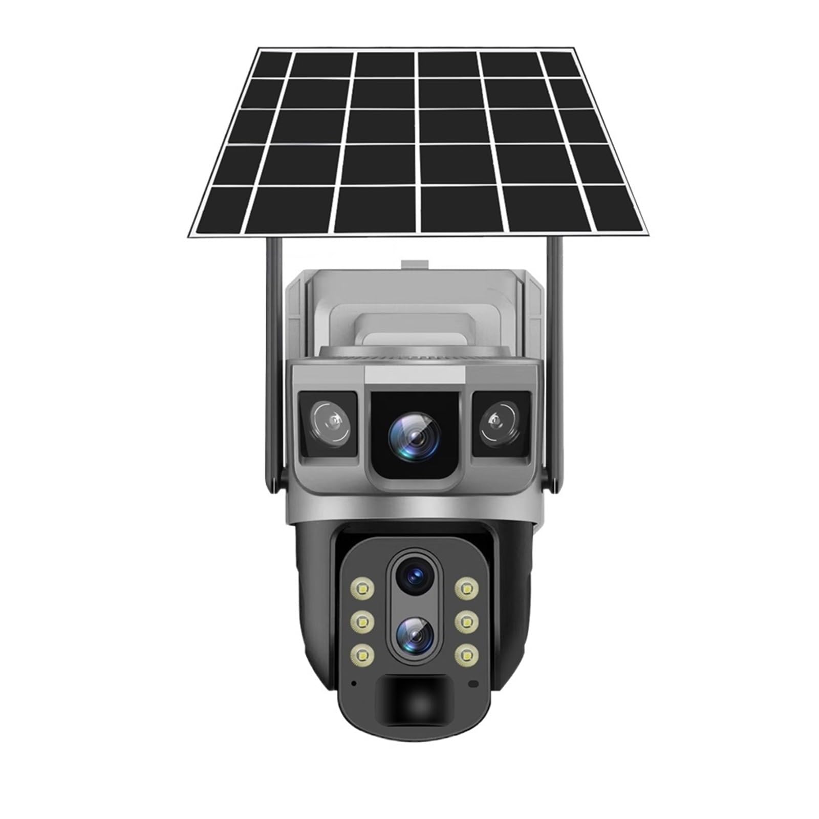 JVDDI 4MP 6K Solar 4G IP Camera CCTV Surveillance 10X Digital Zoom Outdoor Waterproof Monitor Pir Motion Detect Night Vision(4G Camera)