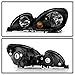 ACANII - For Blk 1998-2005 Lexus GS300 GS400 GS430 Replacement Headlights Headlamps 98-05 Driver + Passenger Side