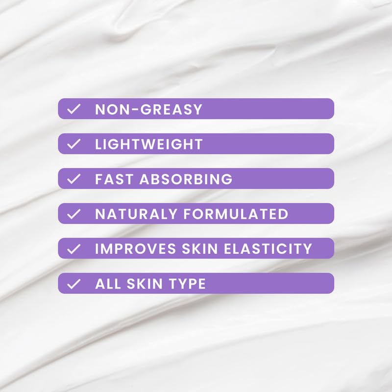 Image of BIOFRESH HERBALS Body Cream - Rice Water & Lavender Deep Intense Moisturizing Cream Non-Greasy with 24-Hour Hydrating for Soft Dry Skin (800ml, Pack of 1)