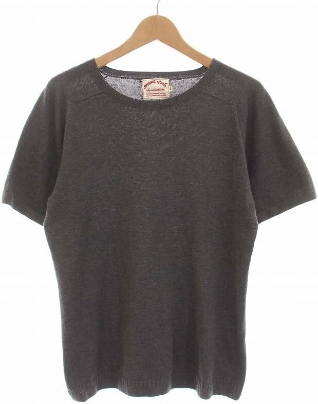 comm. arch.（コム・アーチ）｜上質な糸から生まれるニットウェア｜正規取扱店 ｜くらすこと公式オンラインストア コムアーチ comm. arch. ニット カットソー 半袖 3 グレー KH PN GY03 メンズ