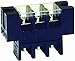 BLOCKMASTER ELECTRONICS OTB-330N-03P-C Panel Mount Barrier Terminal Block, 1 Row, 3 Positions, 22 AWG, 12 AWG, 13 mm, 30 A