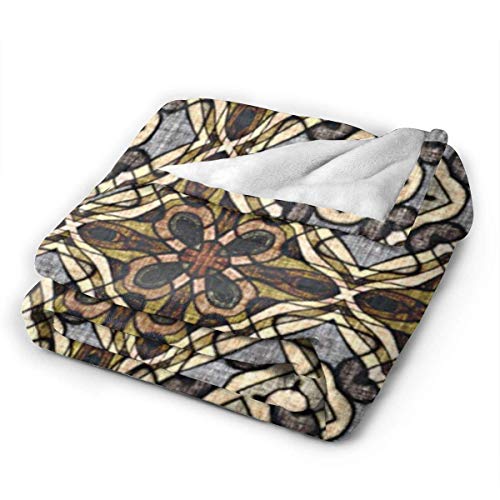 ARRISLIFE Orient Bali Überwurfdecke, weiches Flanell-Fleece, warme Decke für Couch, Bett, Sofa, Stuhl, Büro, Reisen… – Bild 3