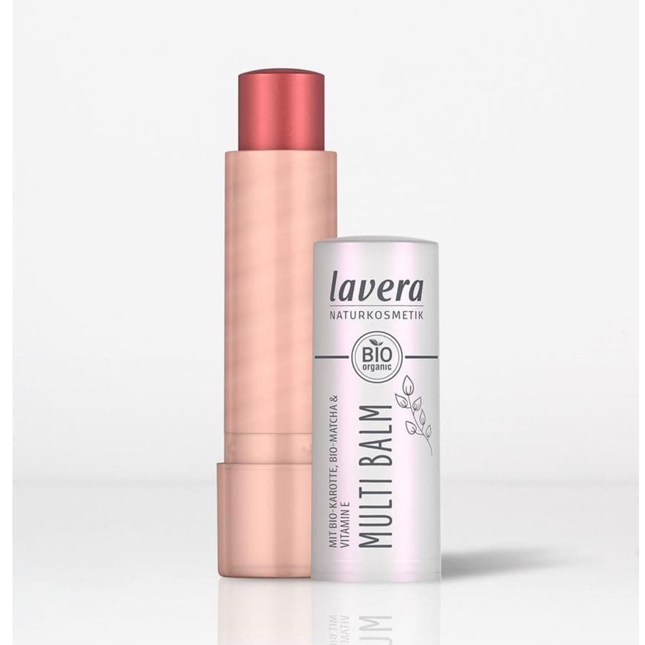 lavera Multi Balm Sunrise Rosé 04 - Intense Colour - Fresh Glow - Effortless Blending - for Eyes, Lips & Cheeks - Vegan - Natural Cosmetics - 4.9 g