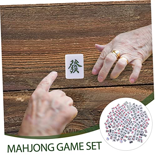 Set Mini Mahjong de Viaje VOSAREA con Caja Portátil miniatura 3