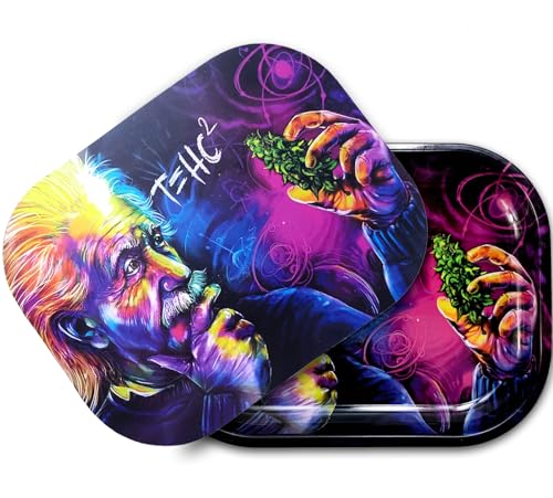 Small Metal Trays with PVC Soft Magnetic Lid Metal Tray with Lid Cover Cute Decorative Tray Ideal