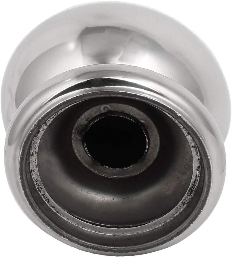EISTEE Fence Post,Stair Newel,Ball Top Cap Newel,New 89mm Ball Featured Top Cap 201 Reliable Efficacy Stainless Steel Silver Tone for Stair Newel Fence Post