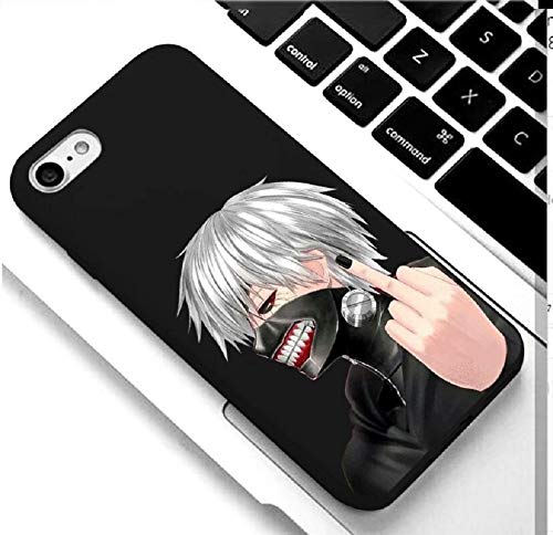 Anime Tokyo Ghoul case iPhone 12 Pro Max, Anime Tokyo Ghoul Kaneki Ken Case for iPhone 12 Pro Max Black TPU Soft Cover iPhone 12 Pro Max Case Anime