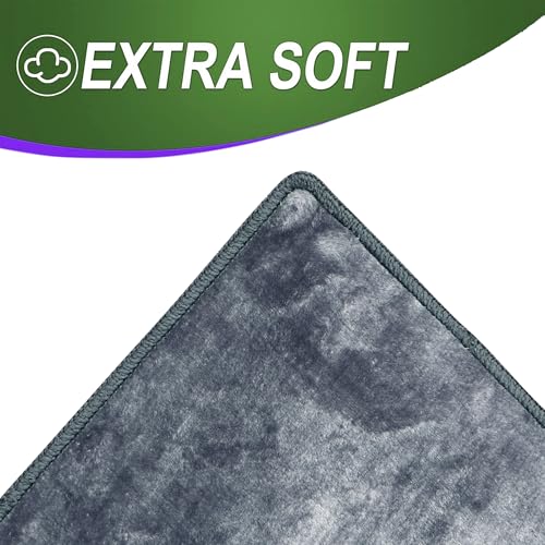 Image of RD TREND Carpets for Living Room Anti Skid Carpet for Room /Hall /Bedroom /Office /Floor Carpet&Rugs Machine-Washable (Grey, 4X6 Feet)