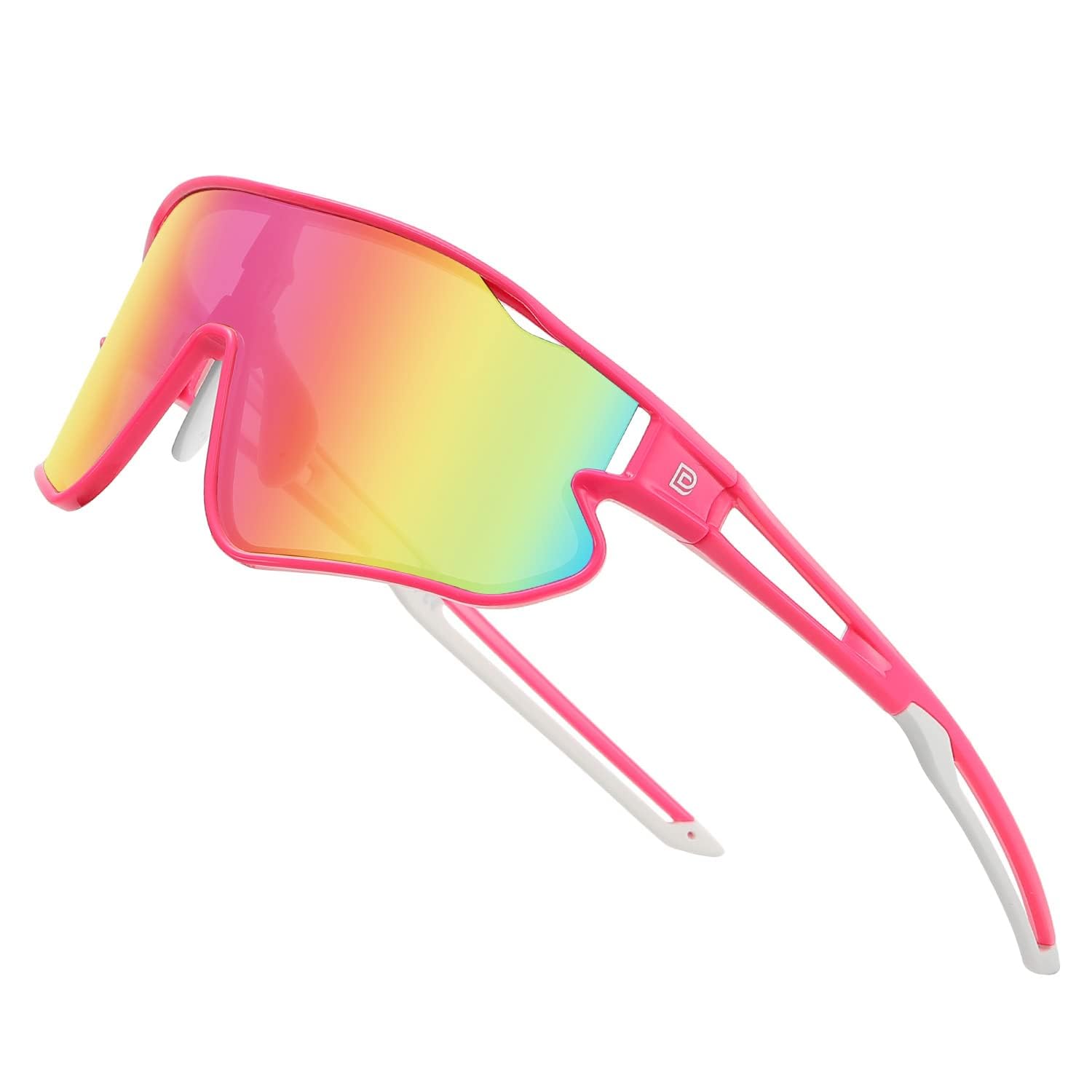 DUCO DK268 Lunettes de soleil légères pour enfant garçon/fille, avec monture TR90, UV 400, pour le sport, le cyclisme, le baseball