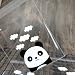 YunKo 100-Pack Panda Sweet Cookie Candy Party Gift Wrapping Packaging Bags (6.3 x 7.9)