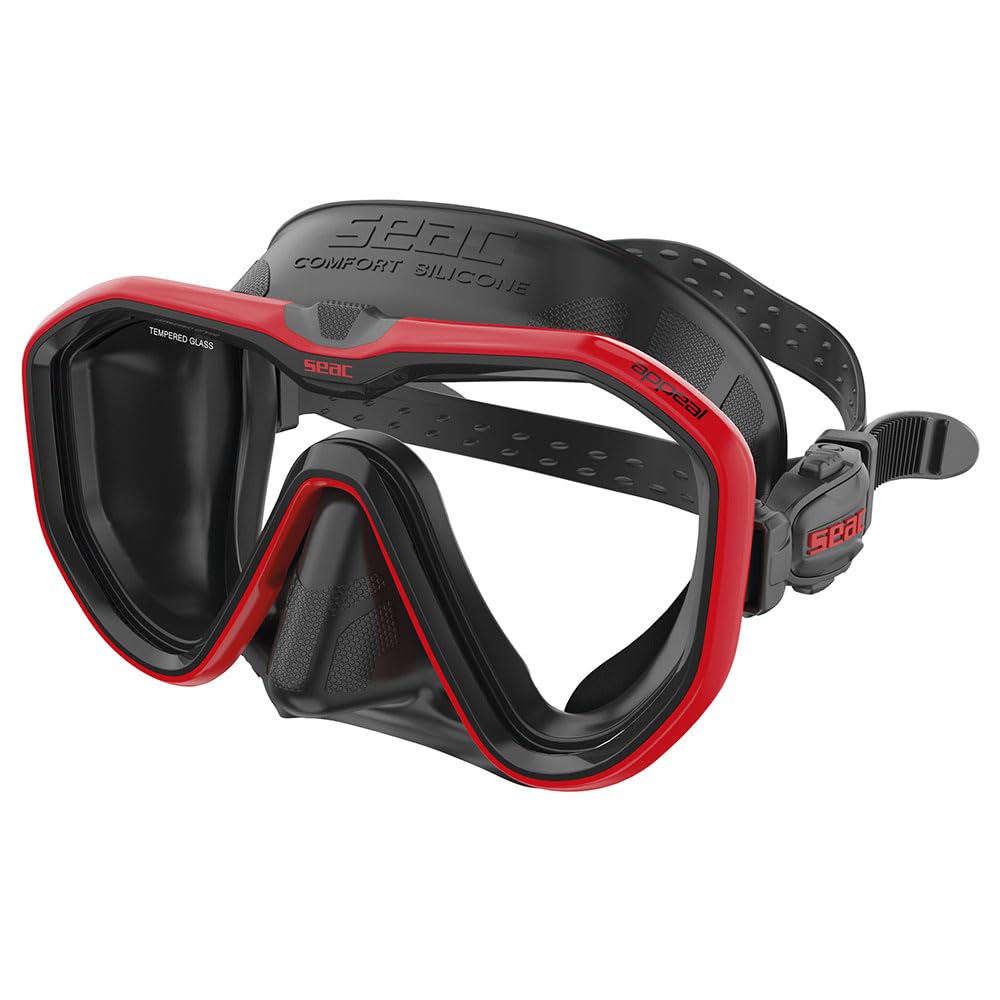 Seac Appeal, Diving Mask for Professional and Recreational Diving and Snorkeling