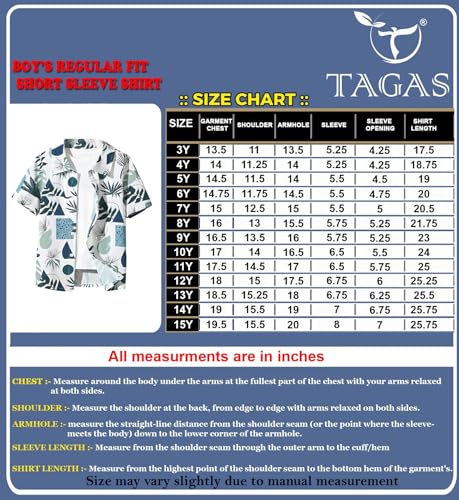 Image of Tagas Boys' Shirt ||(Shirt) for boy and Kids||Casual Vacation wear||Half SleeveShirt||