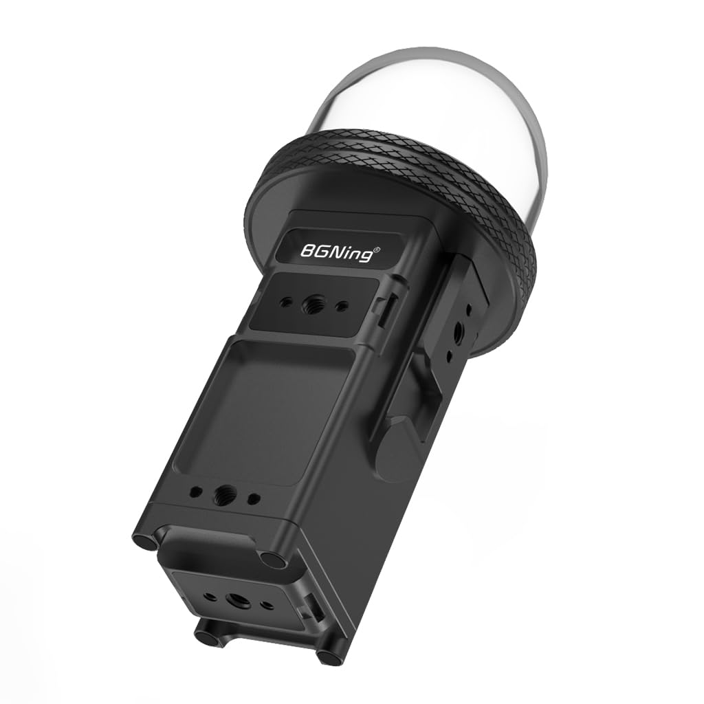 BGNing 80M Pocket 3 Multi-Purpose Aluminum Deep Sea Waterproof Case, Quick Release Magnetic Attachment, Compatible with Osmo Pocket 3 (Type 1)