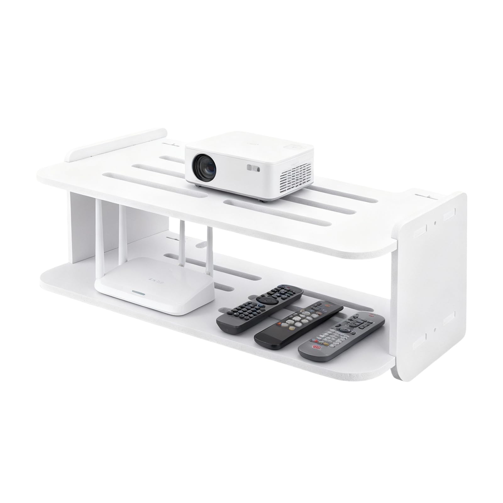 Étagère murale projecteur stable pour éviter les chutes sans abîmer vos murs