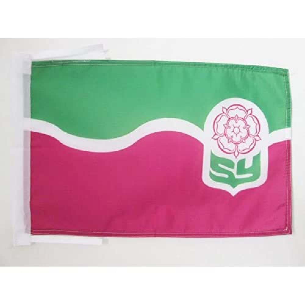 AZ FLAG South Yorkshire county Flag 45x30 cm 100D Polyester Cords