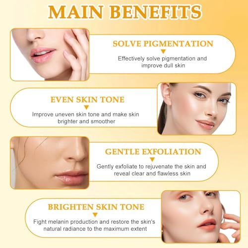 Image of MS MAGIC SECRET Turmeric & Kojic Acid Soap for Dark Spots & Hyperpigmentation - Skin Brightening, Anti-Aging, and Skin Tone Evenizer - Natural Facial & Body Soap for Glowing Skin (Pack of 2)