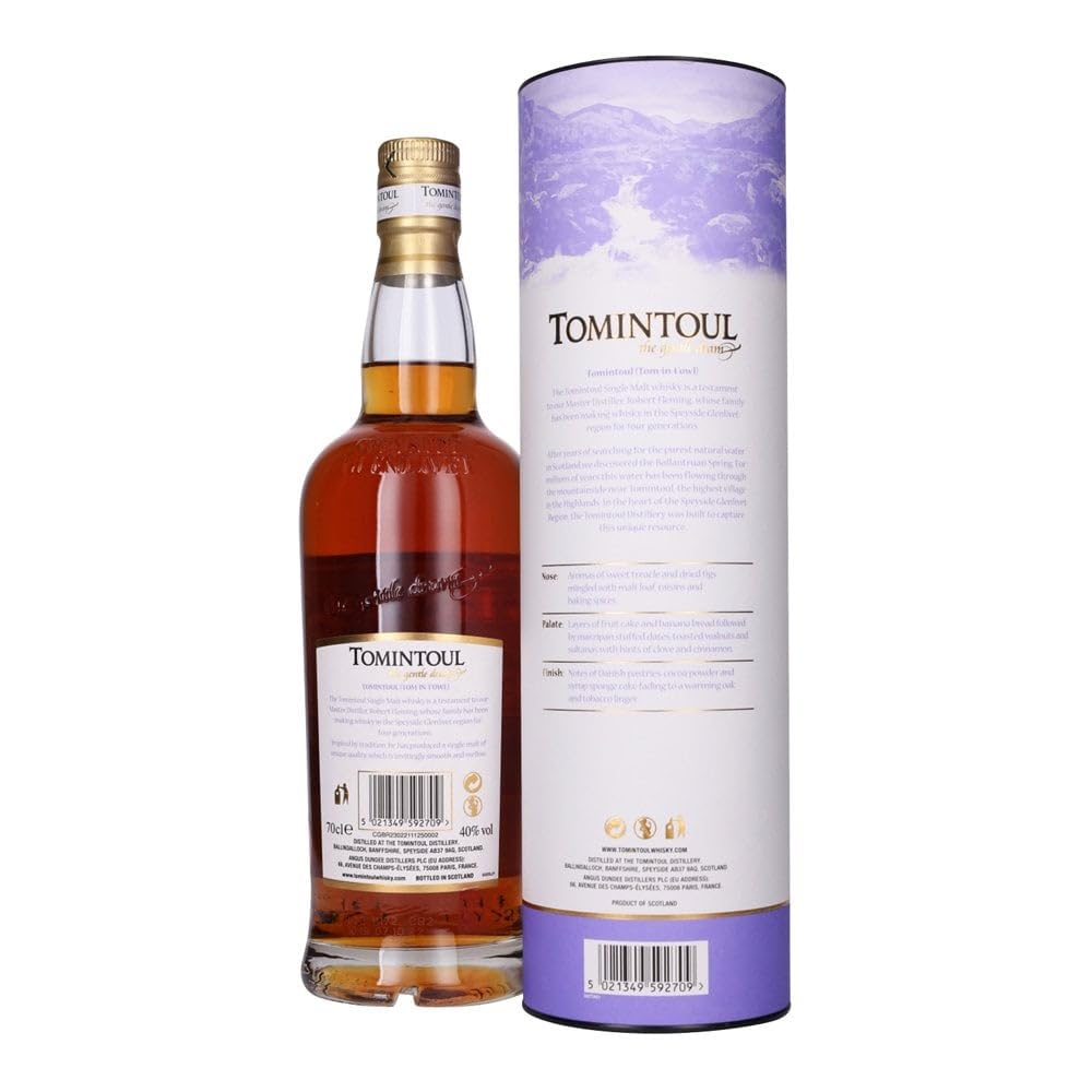 Tomintoul Small Batch Pedro Ximénez Sherry Cask Finish 40% Vol. 0,7l in Geschenkbox