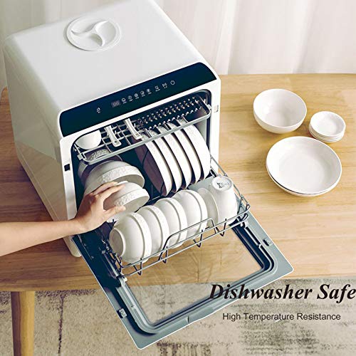 image for YUESUO 10 Pairs Reusable Chopsticks Dishwasher Safe,9.5 Inch Fiberglas