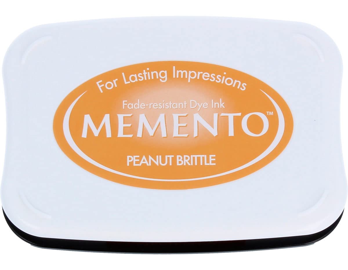 Tsukineko Peanut Brittle Memento Dye Ink Pad